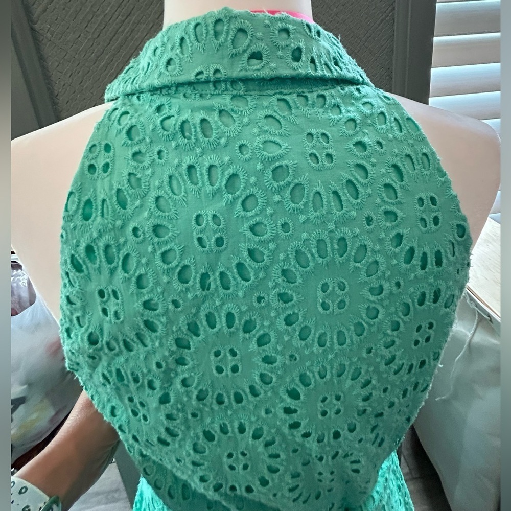 Lilly Pulitzer chrisella midi eyelet shirt dress - Picture 5 of 7
